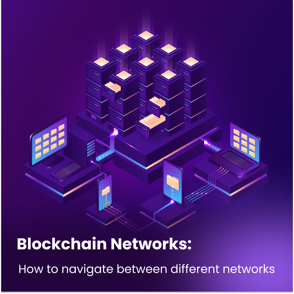 navigate between blockchain networks