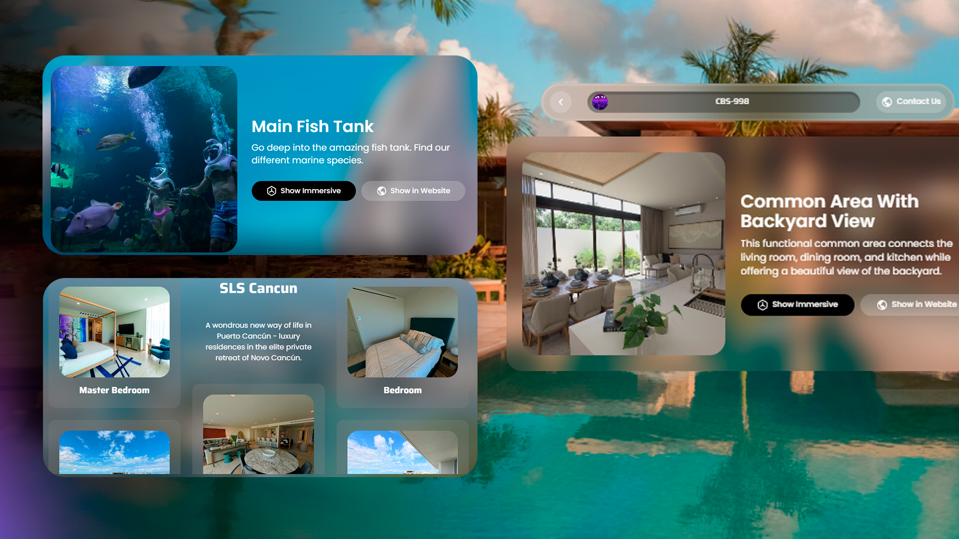 TPA immersive views